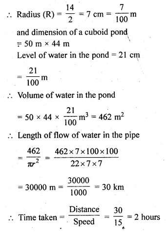 ML Aggarwal Class 10 Solutions for ICSE Maths Chapter 17 Mensuration Ex 17.5 Q28.1