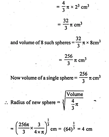 ML Aggarwal Class 10 Solutions for ICSE Maths Chapter 17 Mensuration Ex 17.5 Q7.1