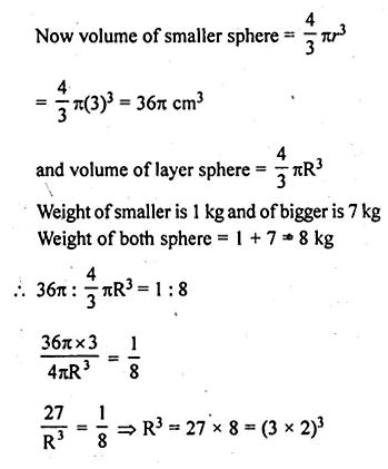 ML Aggarwal Class 10 Solutions for ICSE Maths Chapter 17 Mensuration Ex 17.5 Q9.1