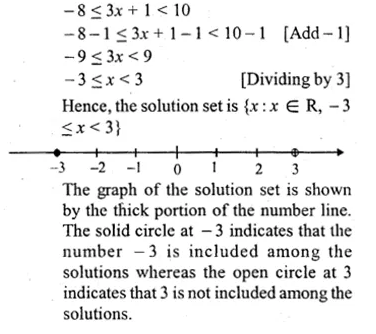 ML Aggarwal Class 10 Solutions for ICSE Maths Chapter 4 Linear Inequations Ex 4 Q26.1