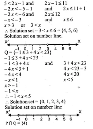ML Aggarwal Class 10 Solutions for ICSE Maths Chapter 4 Linear Inequations Ex 4 Q35.1
