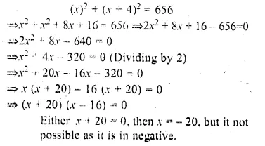 ML Aggarwal Class 10 Solutions for ICSE Maths Chapter 5 Quadratic Equations in One Variable Chapter Test Q17.1