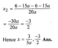 ML Aggarwal Class 10 Solutions for ICSE Maths Chapter 5 Quadratic Equations in One Variable Chapter Test Q8.3