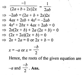 ML Aggarwal Class 10 Solutions for ICSE Maths Chapter 5 Quadratic Equations in One Variable Ex 5.2 Q22.3