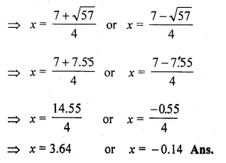 ML Aggarwal Class 10 Solutions for ICSE Maths Chapter 5 Quadratic Equations in One Variable Ex 5.3 Q11.3