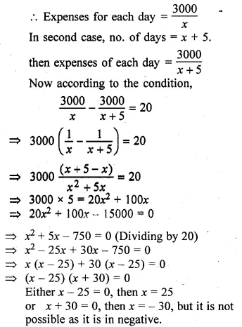 ML Aggarwal Class 10 Solutions for ICSE Maths Chapter 5 Quadratic Equations in One Variable Ex 5.5 Q40.1