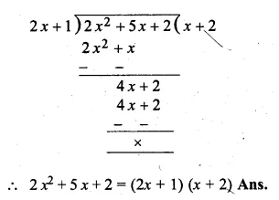 ML Aggarwal Class 10 Solutions for ICSE Maths Chapter 6 Factorization Chapter Test Q10.3
