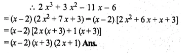 ML Aggarwal Class 10 Solutions for ICSE Maths Chapter 6 Factorization Chapter Test Q9.3