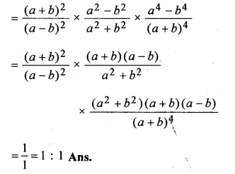 ML Aggarwal Class 10 Solutions for ICSE Maths Chapter 7 Ratio and Proportion Chapter Test Q1.1