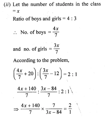 ML Aggarwal Class 10 Solutions for ICSE Maths Chapter 7 Ratio and Proportion Ex 7.1 Q20.2