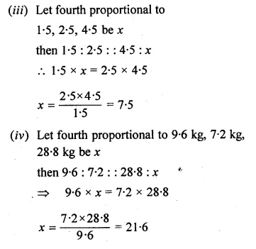 ML Aggarwal Class 10 Solutions for ICSE Maths Chapter 7 Ratio and Proportion Ex 7.2 Q2.2