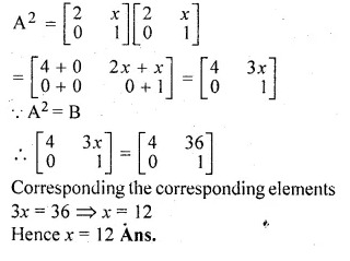 ML Aggarwal Class 10 Solutions for ICSE Maths Chapter 8 Matrices Ex 8.3 Q27.1