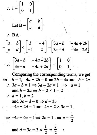 ML Aggarwal Class 10 Solutions for ICSE Maths Chapter 8 Matrices Ex 8.3 Q38.1