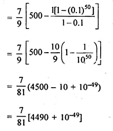 ML Aggarwal Class 10 Solutions for ICSE Maths Chapter 9 Arithmetic and Geometric Progressions Chapter Test Q36.2