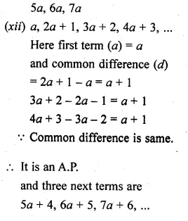 ML Aggarwal Class 10 Solutions for ICSE Maths Chapter 9 Arithmetic and Geometric Progressions Ex 9.1 Q3.7
