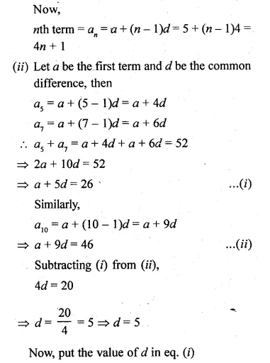 ML Aggarwal Class 10 Solutions for ICSE Maths Chapter 9 Arithmetic and Geometric Progressions Ex 9.2 Q16.2