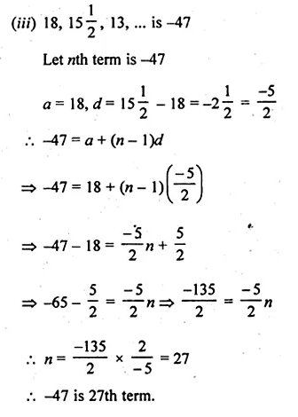 ML Aggarwal Class 10 Solutions for ICSE Maths Chapter 9 Arithmetic and Geometric Progressions Ex 9.2 Q6.2