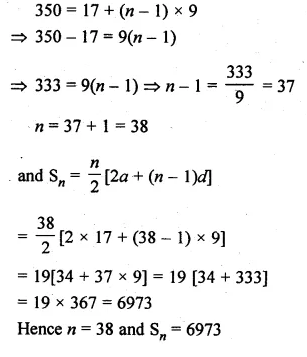 ML Aggarwal Class 10 Solutions for ICSE Maths Chapter 9 Arithmetic and Geometric Progressions Ex 9.3 Q6.1
