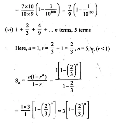ML Aggarwal Class 10 Solutions for ICSE Maths Chapter 9 Arithmetic and Geometric Progressions Ex 9.5 Q1.5