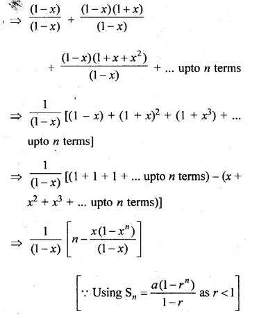 ML Aggarwal Class 10 Solutions for ICSE Maths Chapter 9 Arithmetic and Geometric Progressions Ex 9.5 Q21.1