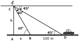 RS Aggarwal Solutions Class 10 Chapter 14 Height and Distance Ex 14a 60