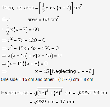 RS Aggarwal Solutions Class 10 Chapter 17 Perimeter and Areas of Plane Figures Ex 17a 10