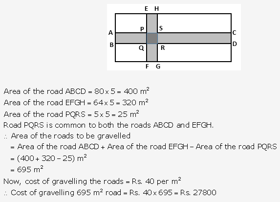 RS Aggarwal Solutions Class 10 Chapter 17 Perimeter and Areas of Plane Figures Ex 17b 16