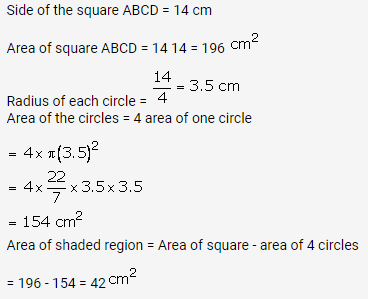 RS Aggarwal Solutions Class 10 Chapter 18 Areas of Circle, Sector and Segment Ex 18a 42