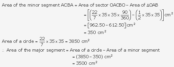 RS Aggarwal Solutions Class 10 Chapter 18 Areas of Circle, Sector and Segment Ex 18a 51