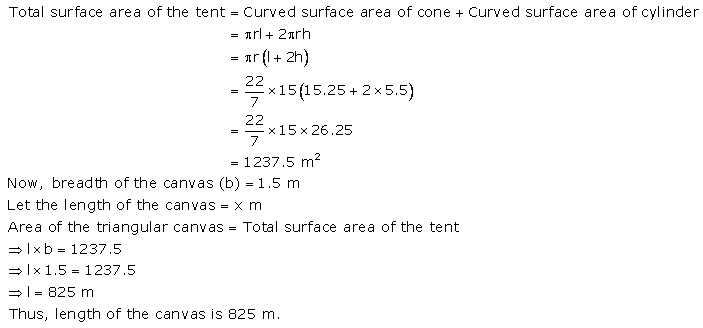RS Aggarwal Solutions Class 10 Chapter 19 Volume and Surface Areas of Solids Ex 19a 10