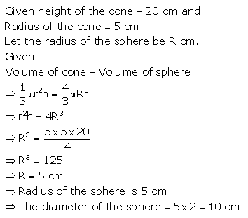 RS Aggarwal Solutions Class 10 Chapter 19 Volume and Surface Areas of Solids Ex 19b 2