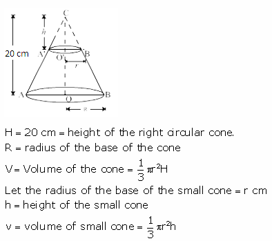 RS Aggarwal Solutions Class 10 Chapter 19 Volume and Surface Areas of Solids Ex 19c 21