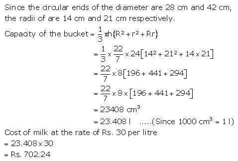 RS Aggarwal Solutions Class 10 Chapter 19 Volume and Surface Areas of Solids Ex 19d 32