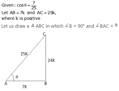 RS Aggarwal Solutions Class 10 Chapter 5 Trigonometric Ratios Ex 5 3