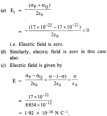 NCERT Solutions for Class 12 Physics Chapter 1 Electric Charges and Fields 22