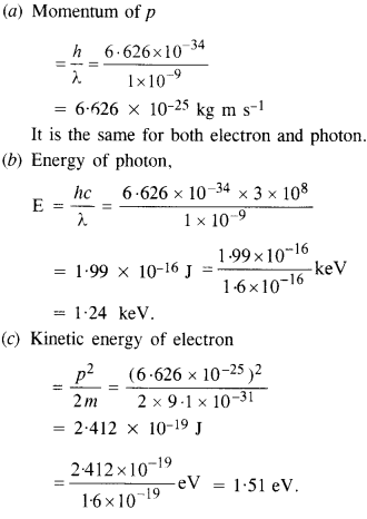NCERT Solutions for Class 12 Physics Chapter 11 Dual Nature of Radiation and Matter 19