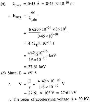 NCERT Solutions for Class 12 Physics Chapter 11 Dual Nature of Radiation and Matter 30