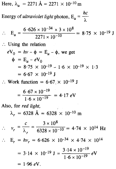 NCERT Solutions for Class 12 Physics Chapter 11 Dual Nature of Radiation and Matter 34