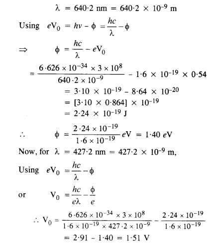 NCERT Solutions for Class 12 Physics Chapter 11 Dual Nature of Radiation and Matter 35