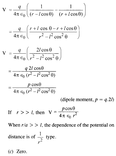 NCERT Solutions for Class 12 Physics Chapter 2 Electrostatic Potential and Capacitance 30