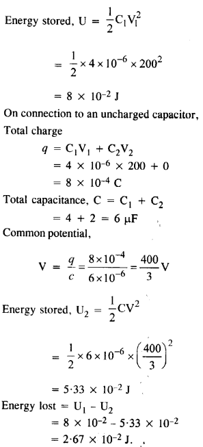 NCERT Solutions for Class 12 Physics Chapter 2 Electrostatic Potential and Capacitance 38