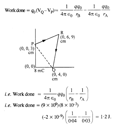 NCERT Solutions for Class 12 Physics Chapter 2 Electrostatic Potential and Capacitance 9