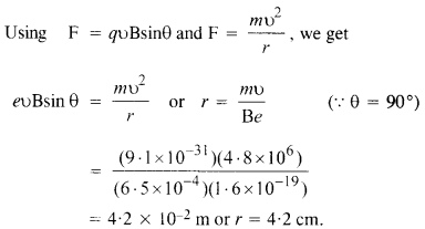 NCERT Solutions for Class 12 Physics Chapter 4 Moving Charges and Magnetism 11