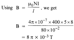 NCERT Solutions for Class 12 Physics Chapter 4 Moving Charges and Magnetism 8