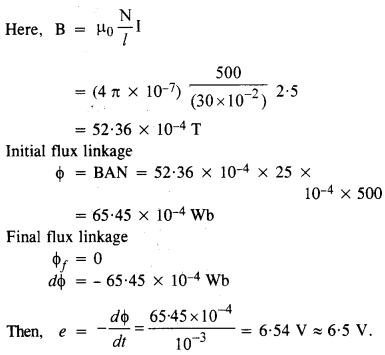 NCERT Solutions for Class 12 Physics Chapter 6 Electromagnetic Induction 18