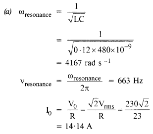 NCERT Solutions for Class 12 Physics Chapter 7 Alternating Current 27