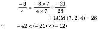 NCERT Solutions for Class 7 Maths Chapter 9 Rational Numbers Ex 9.1 36