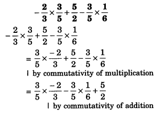 NCERT Solutions for Class 8 Maths Chapter 1 Rational Numbers Ex 1.1 1
