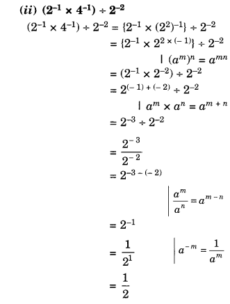 NCERT Solutions for Class 8 Maths Chapter 12 Exponents and Powers Ex 12.1 9