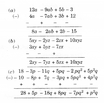 NCERT Solutions for Class 8 Maths Chapter 9 Algebraic Expressions and Identities Ex 9.1 13